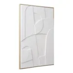 Madeline Relief Wall Decoration - Relief wall decoration, white, No.1 60x90 cm - Afbeelding 2