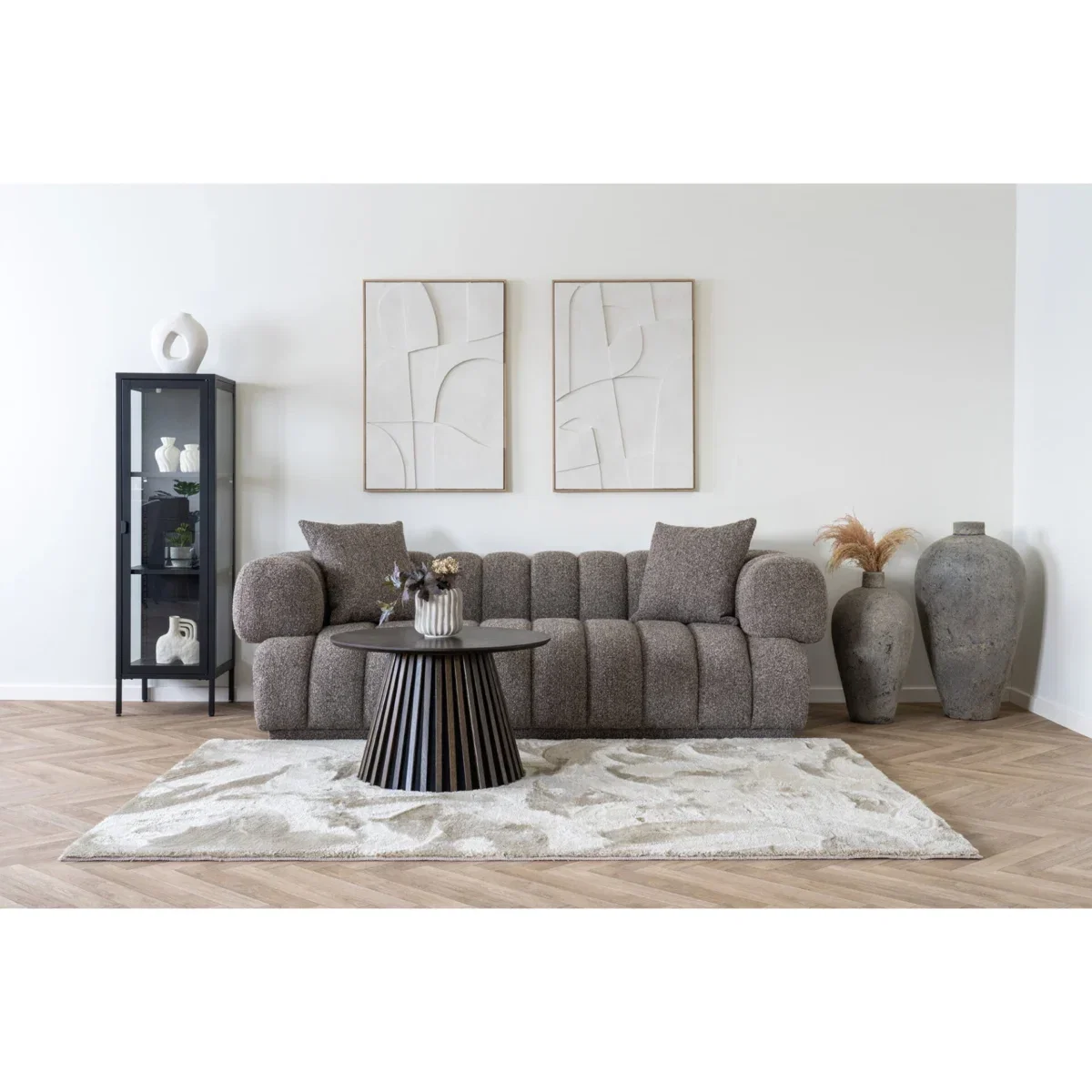 Madeline Relief Wall Decoration - Relief wall decoration, white, No.2 60x90 cm - Afbeelding 4
