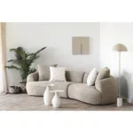 Ina Wall Decoration - Relief wall decoration, beige 60x60 cm - Afbeelding 4