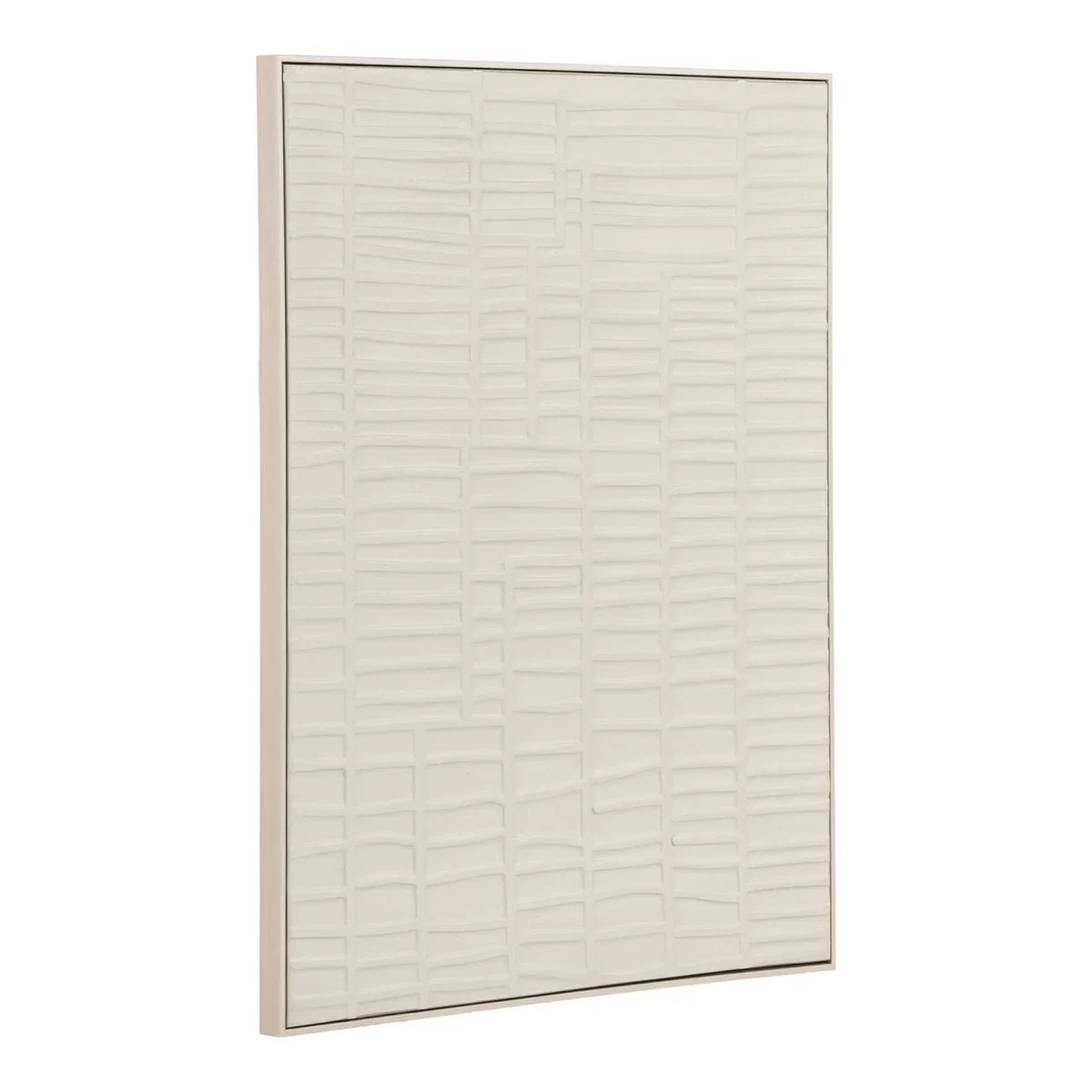 Ena Wall Decoration - Relief wall decoration, beige 60x80 cm - Afbeelding 2