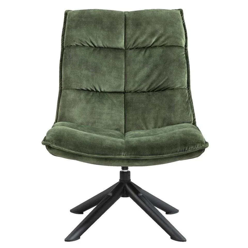 4BLelc7gSv6BxE6J5jVN.webp Fauteuil Lucas - Velvet Mosgroen - Afbeelding 1