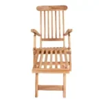 Arrecife Deck Chair - Deck Chair with adjustable back, teak, natural - Afbeelding 2