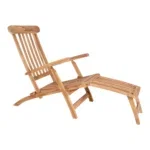 Arrecife Deck Chair - Deck Chair with adjustable back, teak, natural - Afbeelding 3