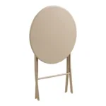Arcas Bistro Set - Bistro set, 2 chairs and 1 table, polyester/steel, taupe - Afbeelding 5
