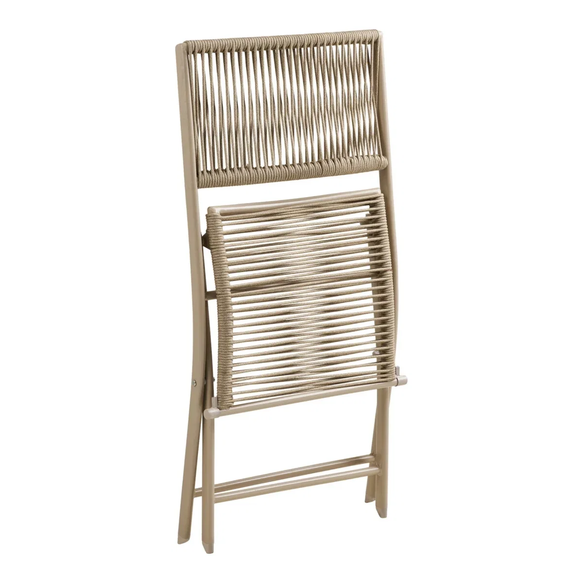 Arcas Bistro Set - Bistro set, 2 chairs and 1 table, polyester/steel, taupe - Afbeelding 6