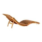 Arrieta Sun Lounger - Sun Lounger, teak, natural - Afbeelding 4