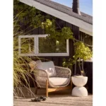 Bonita Side Table - Side table, fiberclay, terrazzo look ø40x45 cm - Afbeelding 5