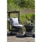 Natal Lounge Set - Lounge Set, rattan, grey, incl. cushions - Afbeelding 4