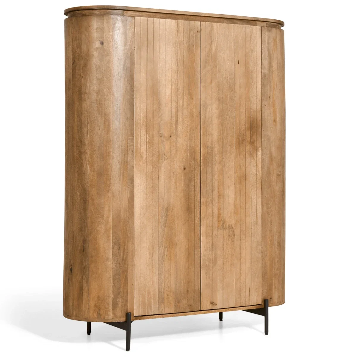 7Mf1Sjr95XCchsxaho95.webp Wandkast Mokka - Lichtbruin 115cm - Afbeelding 1