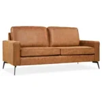 2-Zits Bank Noa - Microleder Cognac