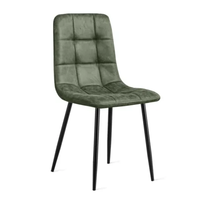 Eetkamerstoel Yerevan - Microleder Groen