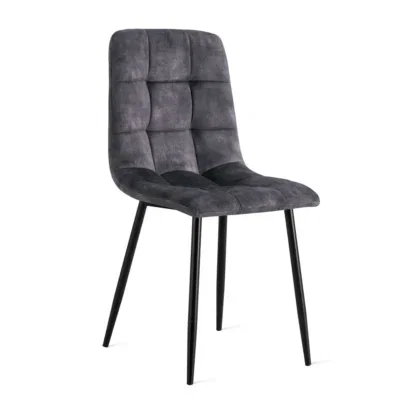 Eetkamerstoel Yerevan - Velvet Antraciet