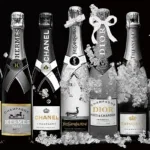Glasschilderij 80x120cm Champagne grijs
