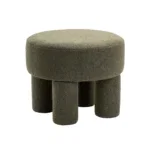 Poef Demi - Bouclé Groen