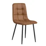 Eetkamerstoel Yerevan - Microleder Cognac