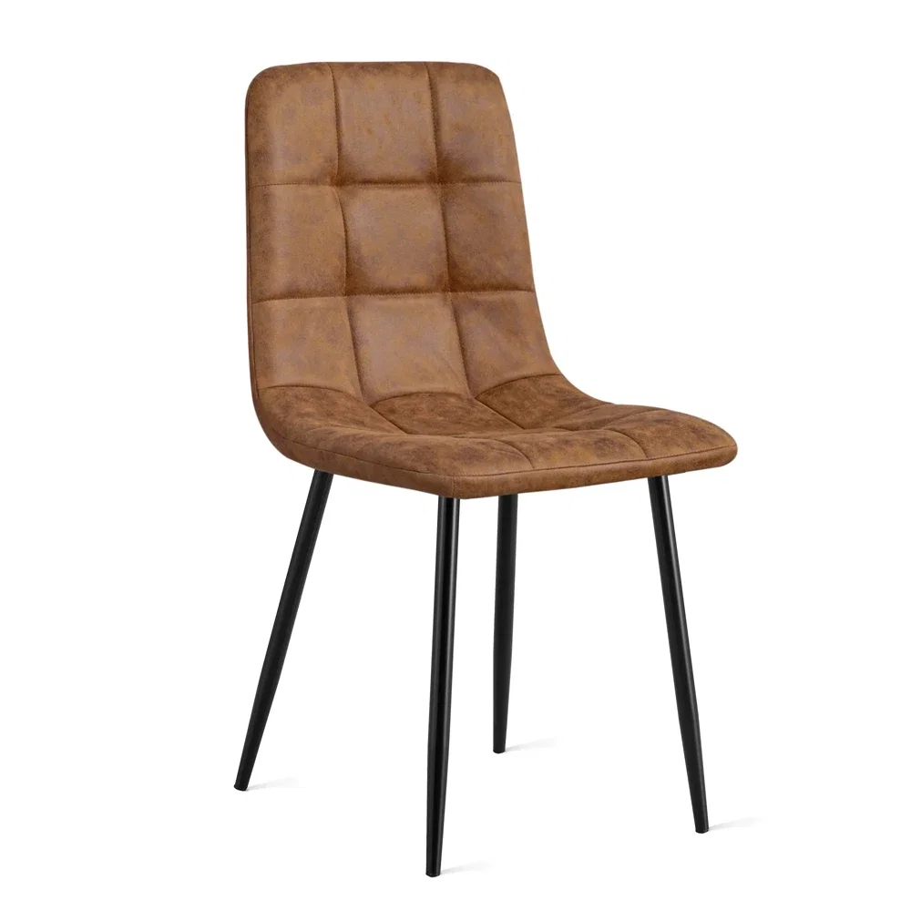 InjnnAFd1N2TTTMBcg5o.webp Eetkamerstoel Yerevan - Microleder Cognac - Afbeelding 1