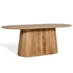 Eettafel Mokka - Lichtbruin 180cm