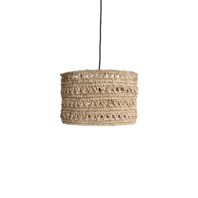 Herba hanglamp van zeegras - Ø 30x20 cm