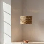 Herba hanglamp van zeegras - Ø 30x20 cm - Afbeelding 2