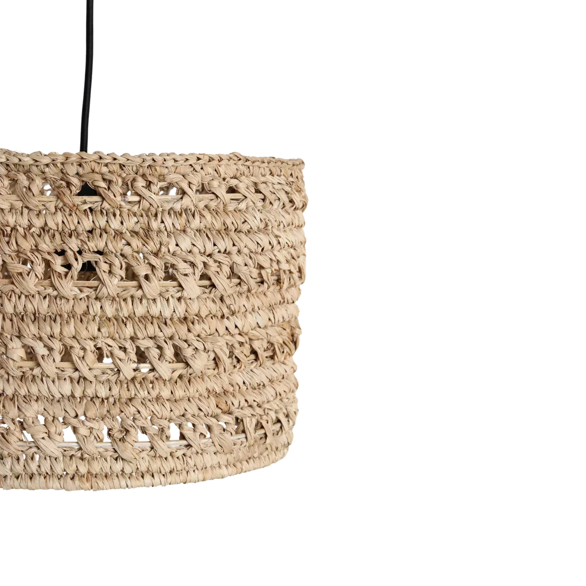 Herba hanglamp van zeegras - Ø 30x20 cm - Afbeelding 6