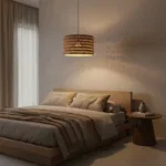 Herba hanglamp van zeegras - Ø 50x30 cm - Afbeelding 4