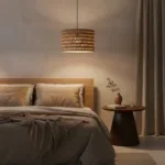 Herba hanglamp van zeegras - Ø 50x30 cm - Afbeelding 6