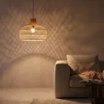 Maze rotan hanglamp naturel - Ø 42x36 cm - Afbeelding 3