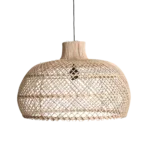 Maze rotan hanglamp naturel -Ø 57x36 cm