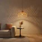 Maze rotan hanglamp naturel -Ø 57x36 cm - Afbeelding 6
