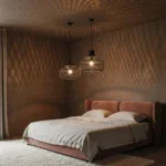 Maze rotan hanglamp zwart - Ø 42x36 cm - Afbeelding 6