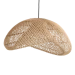 Maze rotan hanglamp organic L -Ø 57x31 cm