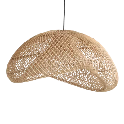 Maze rotan hanglamp organic L -Ø 57x31 cm