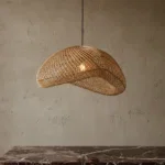 Maze rotan hanglamp organic L -Ø 57x31 cm - Afbeelding 2