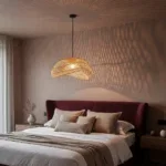 Maze rotan hanglamp organic L -Ø 57x31 cm - Afbeelding 3