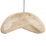 Maze rotan hanglamp organic XL - Ø 75x31 cm