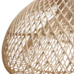 Maze rotan hanglamp organic XL - Ø 75x31 cm - Afbeelding 6