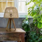 Maze rotan tafellamp - Afbeelding 2