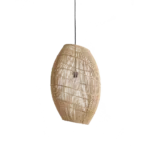 Luna rotan hanglamp Halo - Ø 40x60 cm