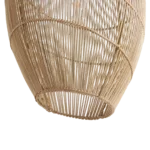Luna rotan hanglamp Halo - Ø 40x60 cm - Afbeelding 3