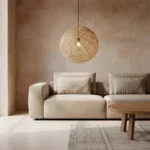 Luna rotan hanglamp Sphere - 50x52x50 cm - Afbeelding 2