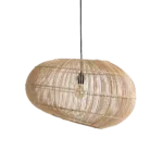 Luna rotan hanglamp Orbit -Ø 62x37 cm