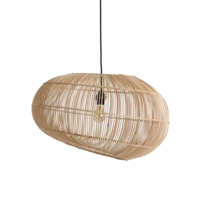 Luna rotan hanglamp Orbit -Ø 62x37 cm