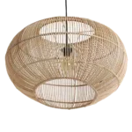Luna rotan hanglamp Orbit -Ø 62x37 cm - Afbeelding 3