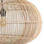 Luna rotan hanglamp Orbit -Ø 62x37 cm - Afbeelding 5