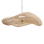 Wave  rotan hanglamp XL - Ø90x22 cm - Afbeelding 5