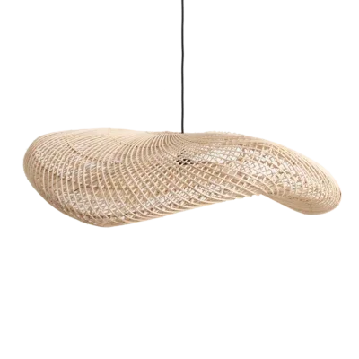 Wave rotan lamp  XXL - Ø115x35 cm