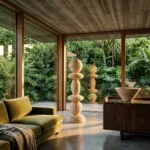 Tao rotan vloerlamp - 140 cm - Afbeelding 6