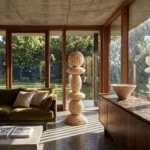 Tao rotan vloerlamp - 140 cm - Afbeelding 8