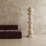 Tao rotan vloerlamp - 175 cm - Afbeelding 2
