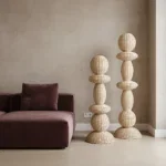 Tao rotan vloerlamp - 175 cm - Afbeelding 8